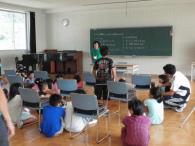 【報告】森町の小学校で、高齢者疑似体験を行いました。