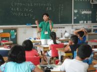 【報告】森町の小学校で、高齢者疑似体験を行いました。